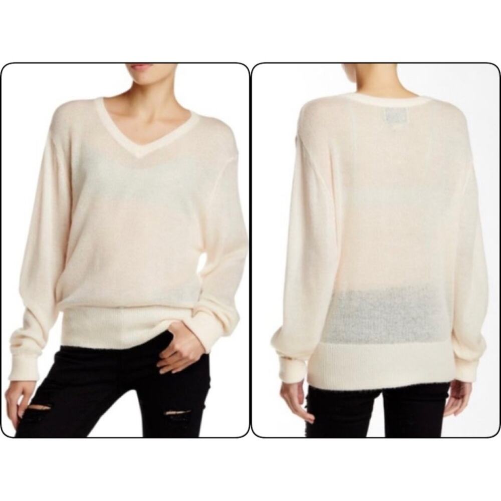 NWT Wildfox Couture White Label Nordstrom, Chic Oversized Sweater, XS